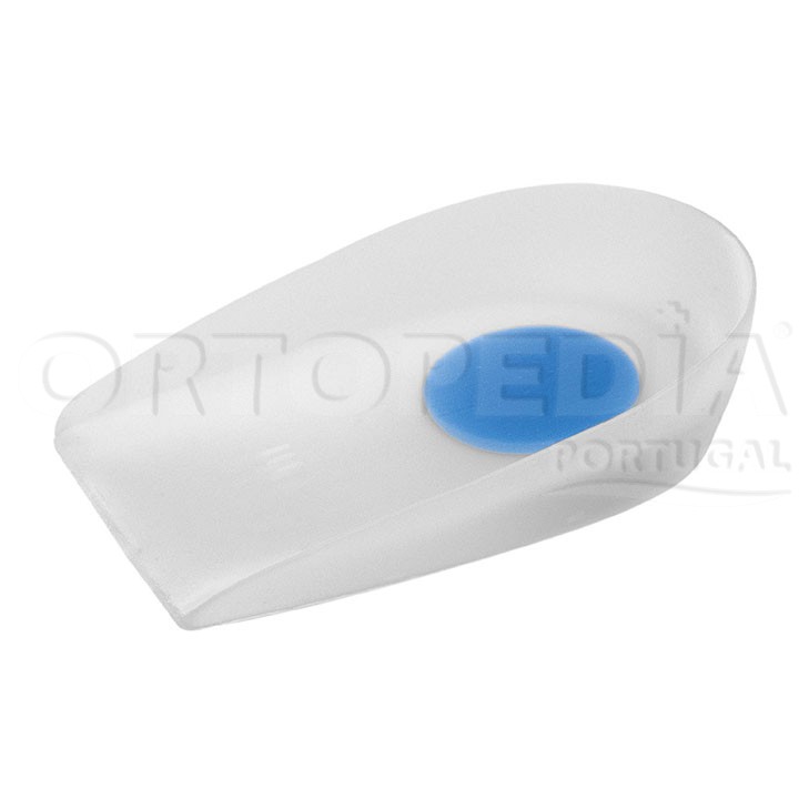 CALCANHEIRA EM SILICONE COM REBORDO