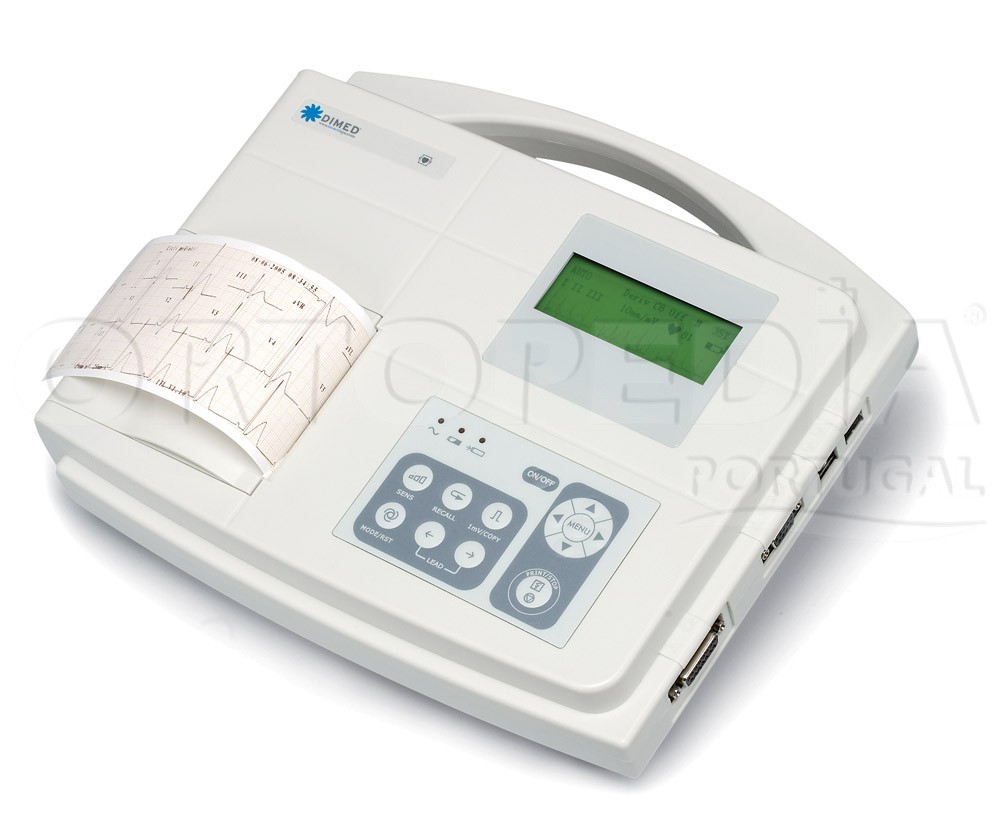 ELECTROCARDIÓGRAFO 1/3 CANAIS