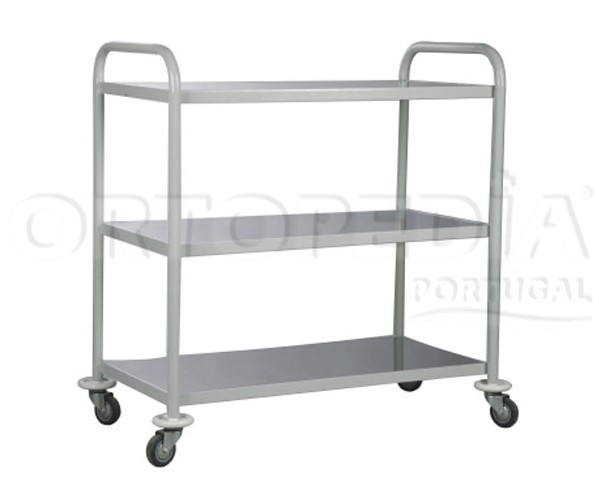 CARRO DE TRANSPORTE DE ROUPA LIMPA