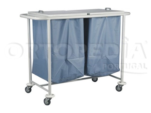 CARRO DE TRANSPORTE DE ROUPA SUJA