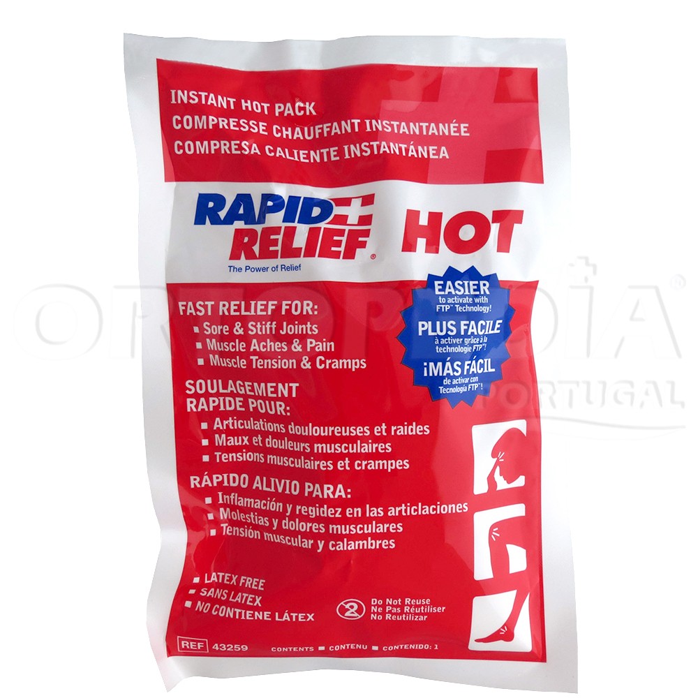COMPRESSA QUENTE INSTANTÂNEA