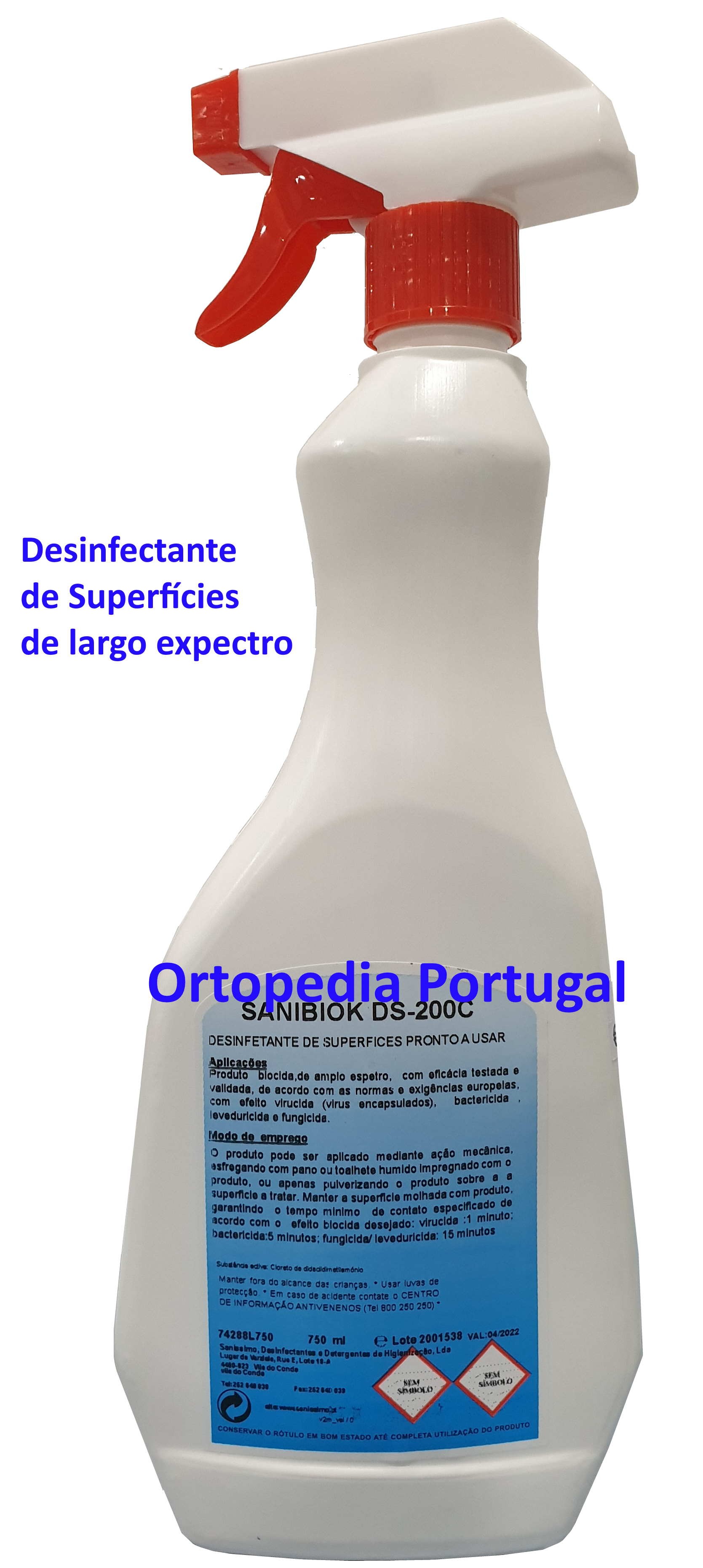 DESINFETANTE DE SUPERFÍCIES