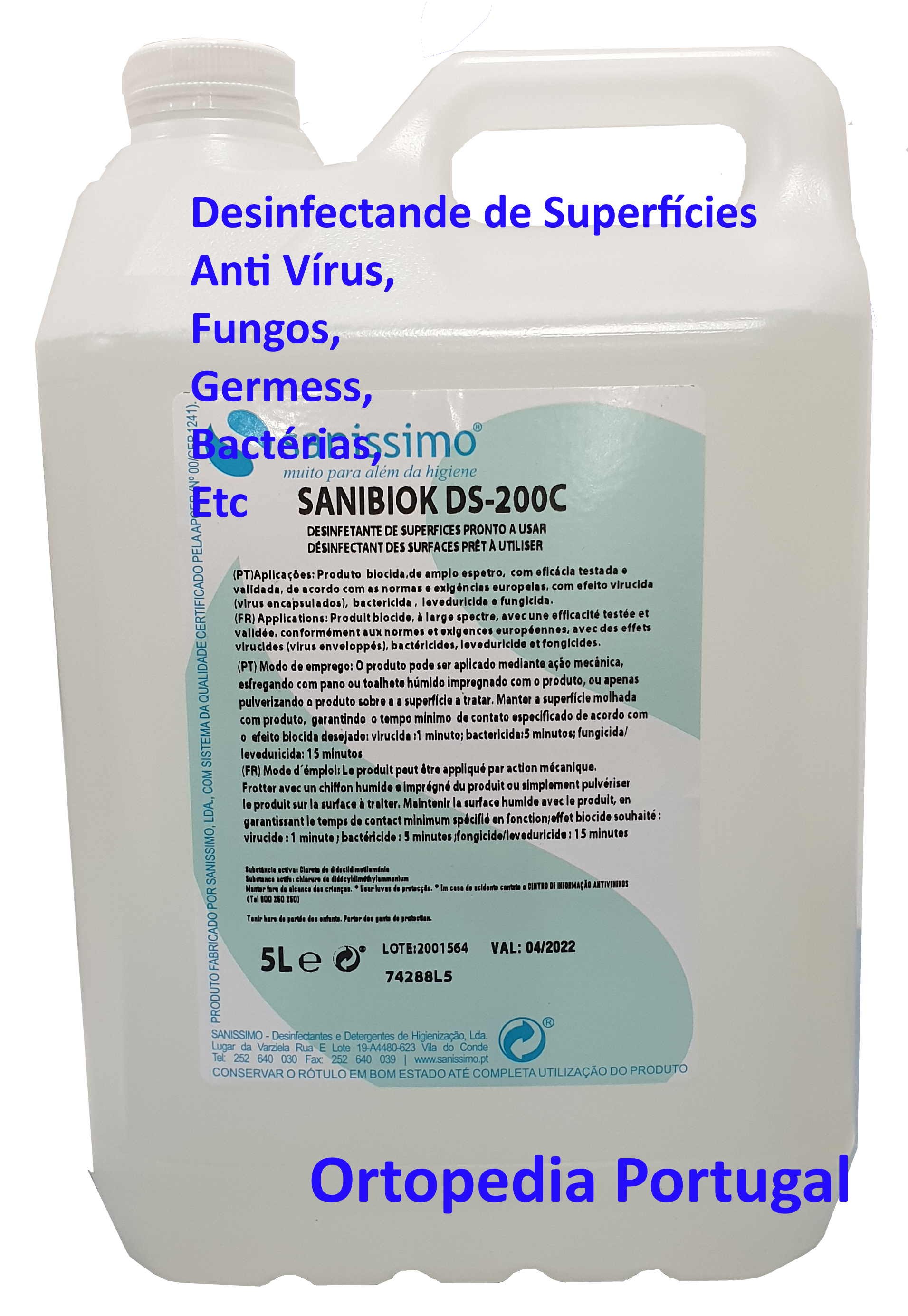 DESINFETANTE DE SUPERFÍCIES — imagem 2