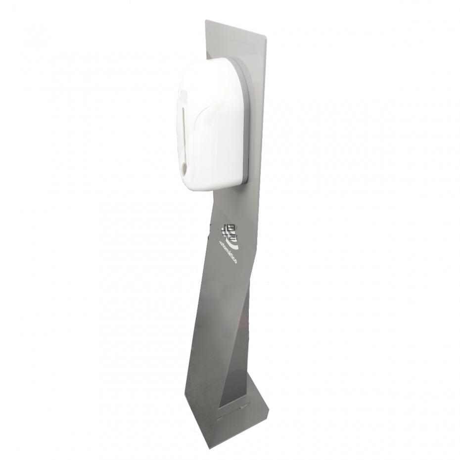 DISPENSADOR AUTOMÁTICO ÁLCOOL GEL COM SUPORTE DE CHÃO — imagem 2