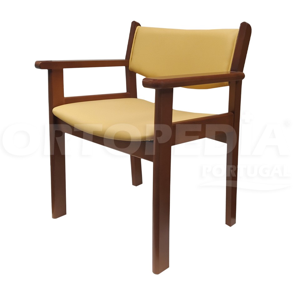 CADEIRA ERGONÓMICA ESTOFADA COM APOIO DE BRAÇOS - CHCD2 — imagem 2