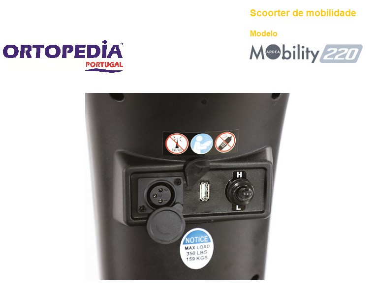 SCOOTER MOBILITY 220 MORETTI — imagem 11