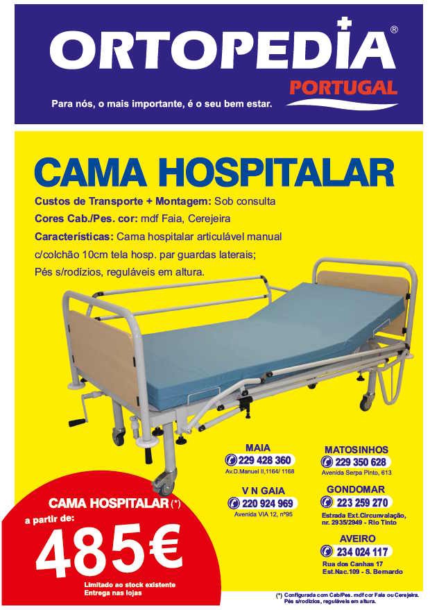 CONJUNTO CAMA HOSPITALAR MANUAL