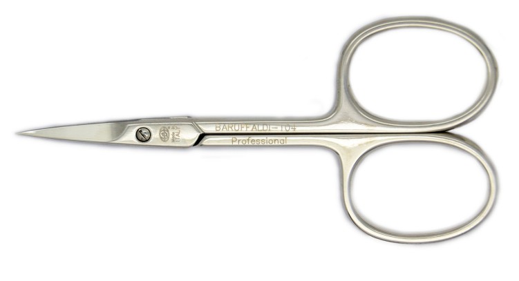 TESOURA CUTÍCULAS BARUFFALDI AÇO CARBONO