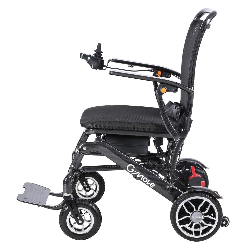 CADEIRA DE RODAS ELÉCTRICA ULTRALEVE FIBRA CARBONO 9004 — imagem 2