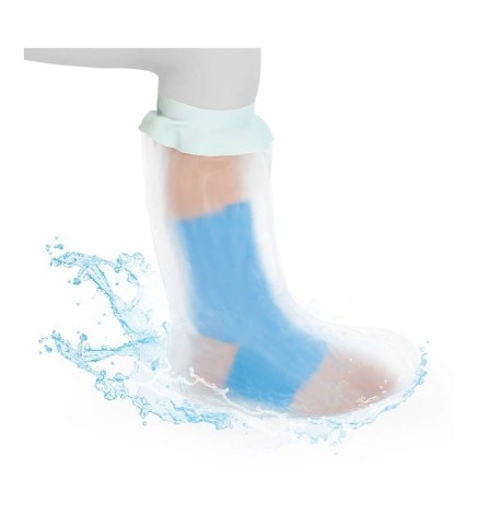PROTETOR IMPERMIÁVEL PARA PERNA PEDIÁTRICO CURTO OSL4495