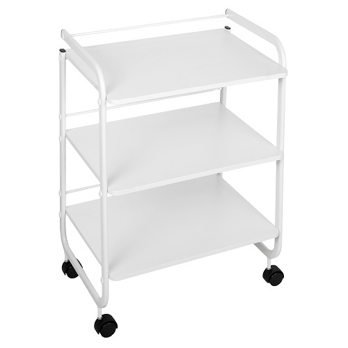 CARRO 3 PRATELEIRAS BRANCO — imagem 5