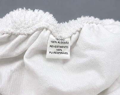 RESGUARDO IMPERMEÁVEL COM ELÁSTICOS PARA INCONTINÊNCIA E ANTIALÉRGICO — imagem 2