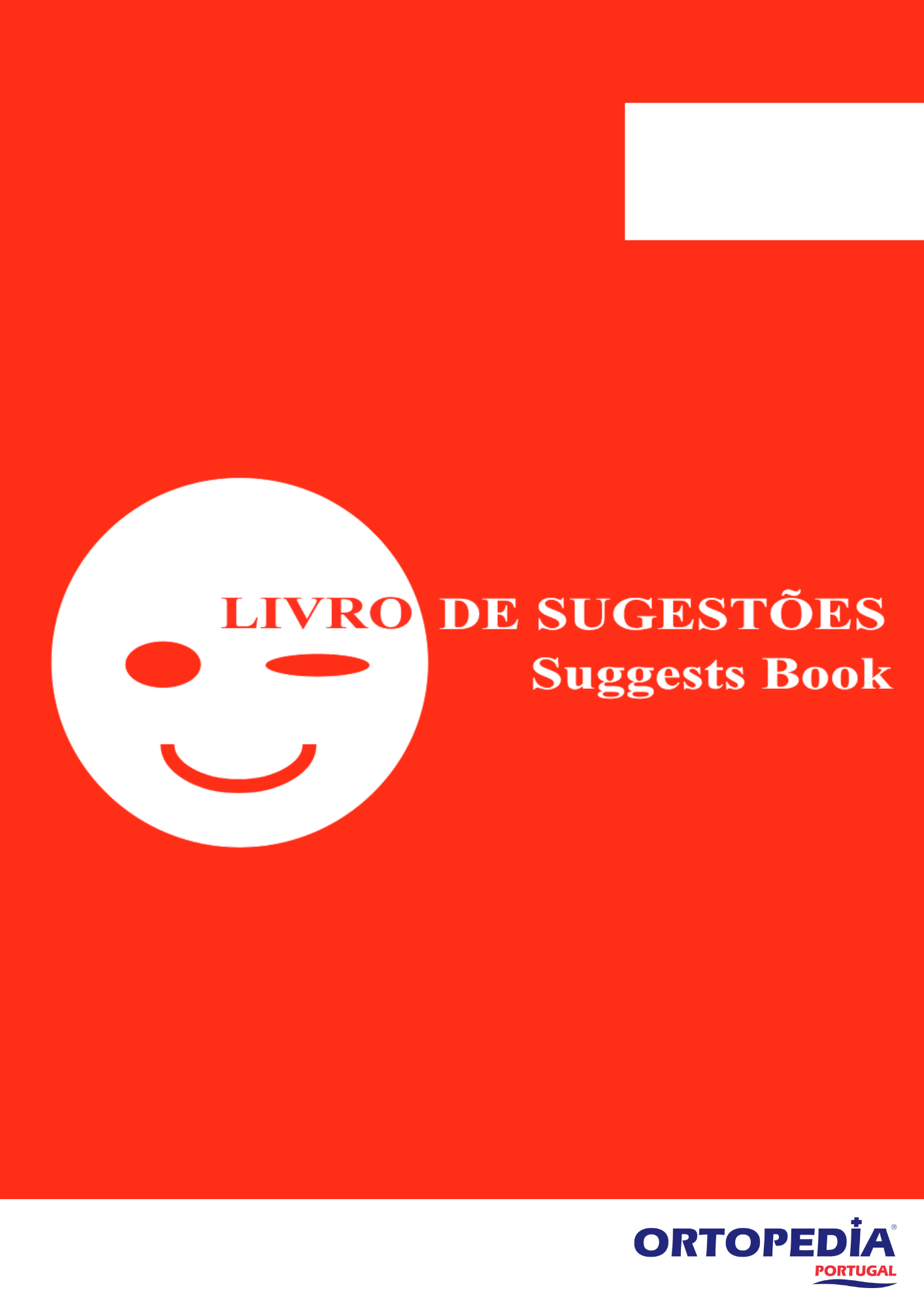 Capa do livro de sugest&otilde;es da Ortopedia Portugal